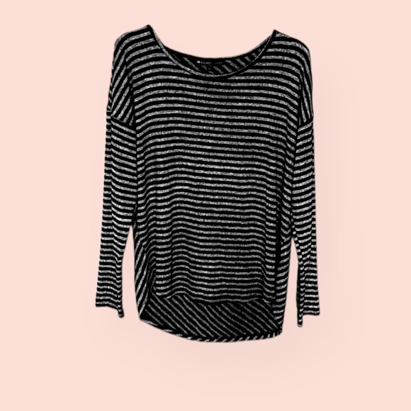 Elliott Lauren striped long sleeve pullover top size large like new - Picture 11 of 11